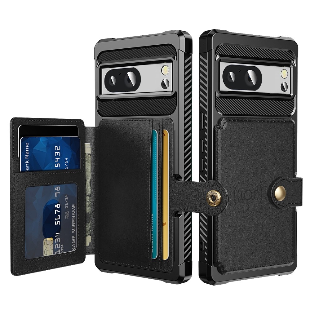 Funda con tarjetero Tough Multi-slot Google Pixel 8 Pro Negro