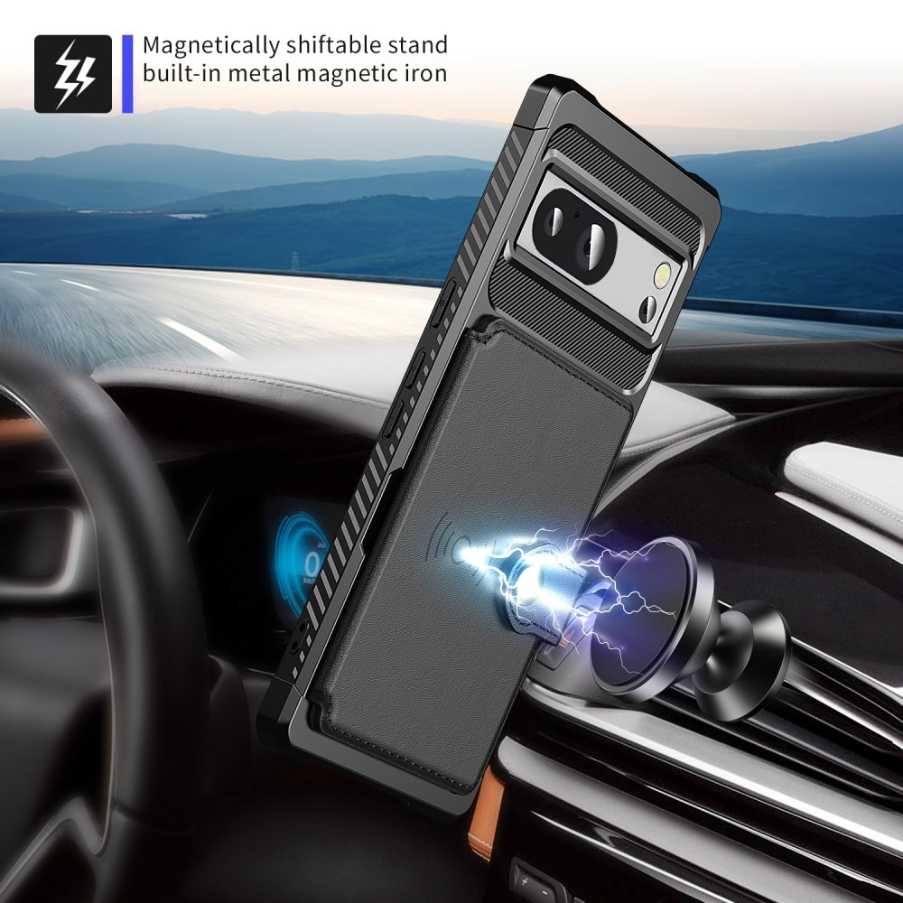 Funda con tarjetero Tough Multi-slot Google Pixel 8 Pro Negro