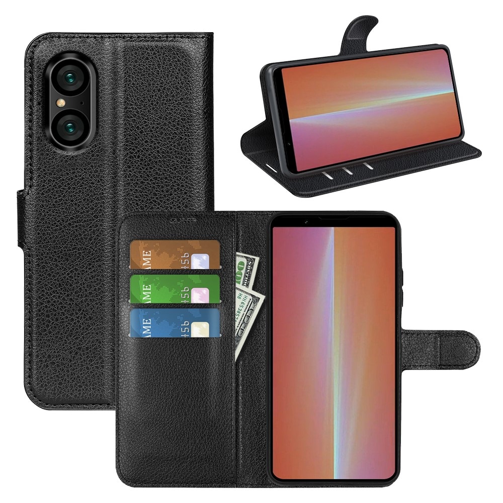 Funda cartera Sony Xperia 5 V Negro