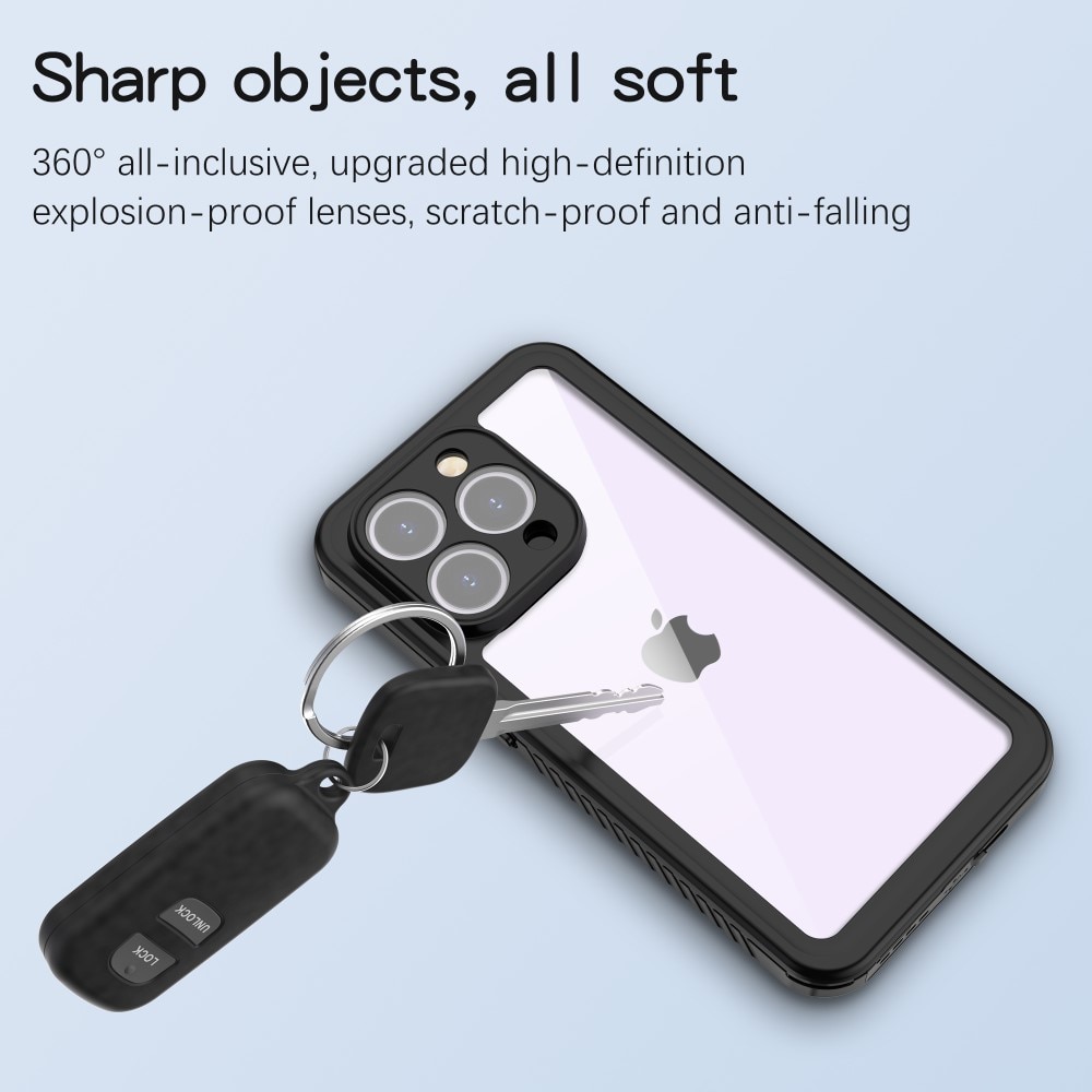 REDPEPPER Funda Híbrida Impermeable iPhone 15 Pro Max transparente -  Comprar online