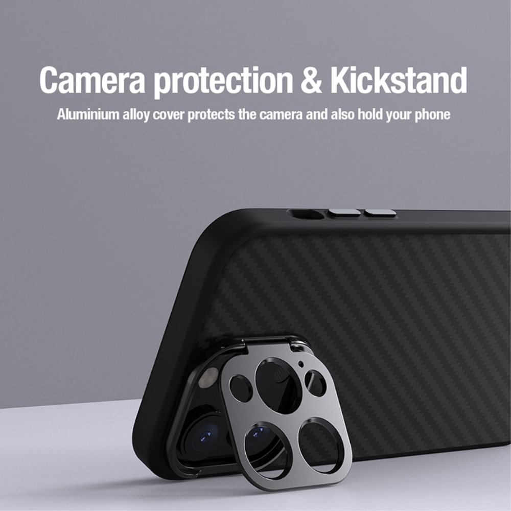 Funda Aramid LensWing MagSafe iPhone 15 Pro Max negro