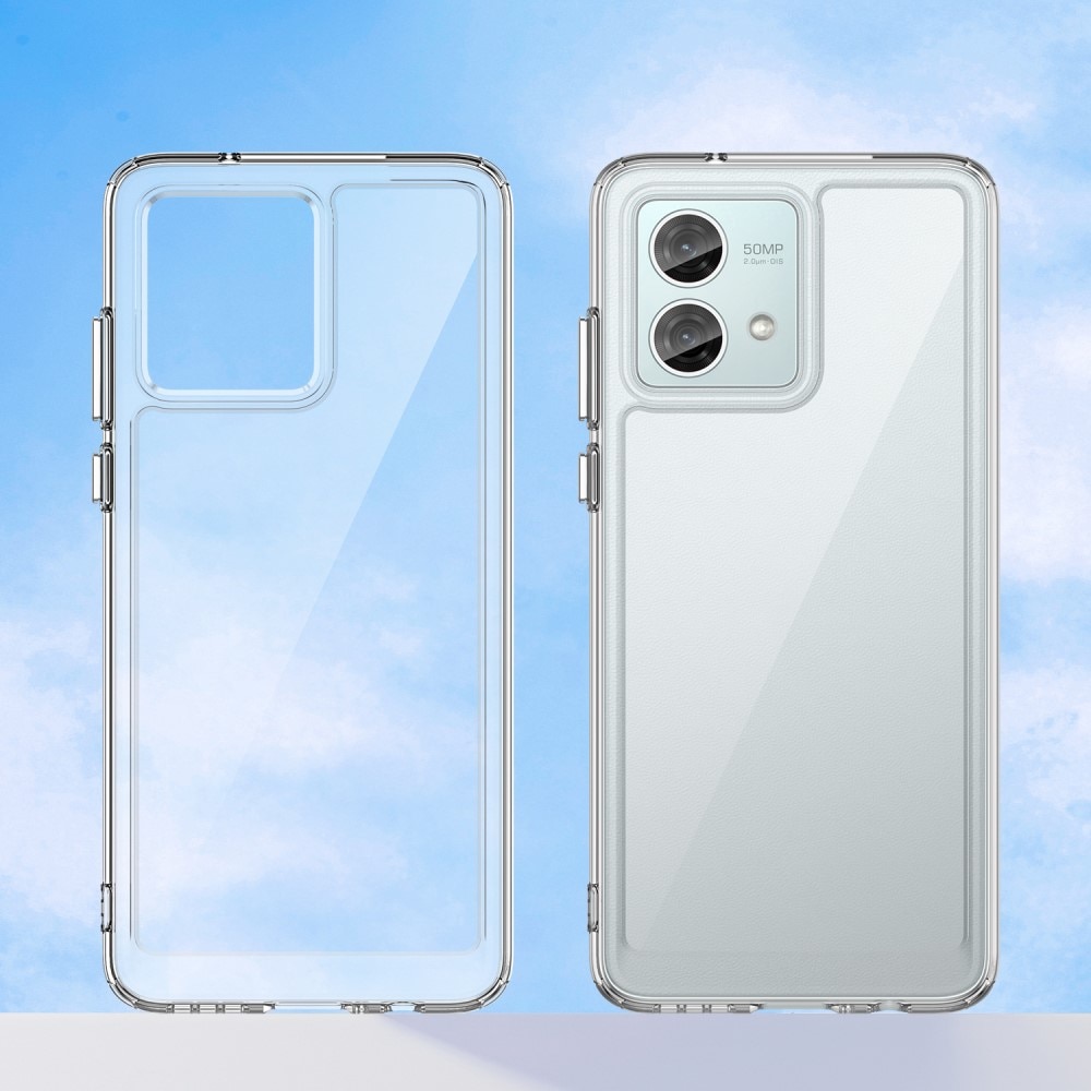 Funda Híbrida Crystal Hybrid Motorola Moto G84 transparente