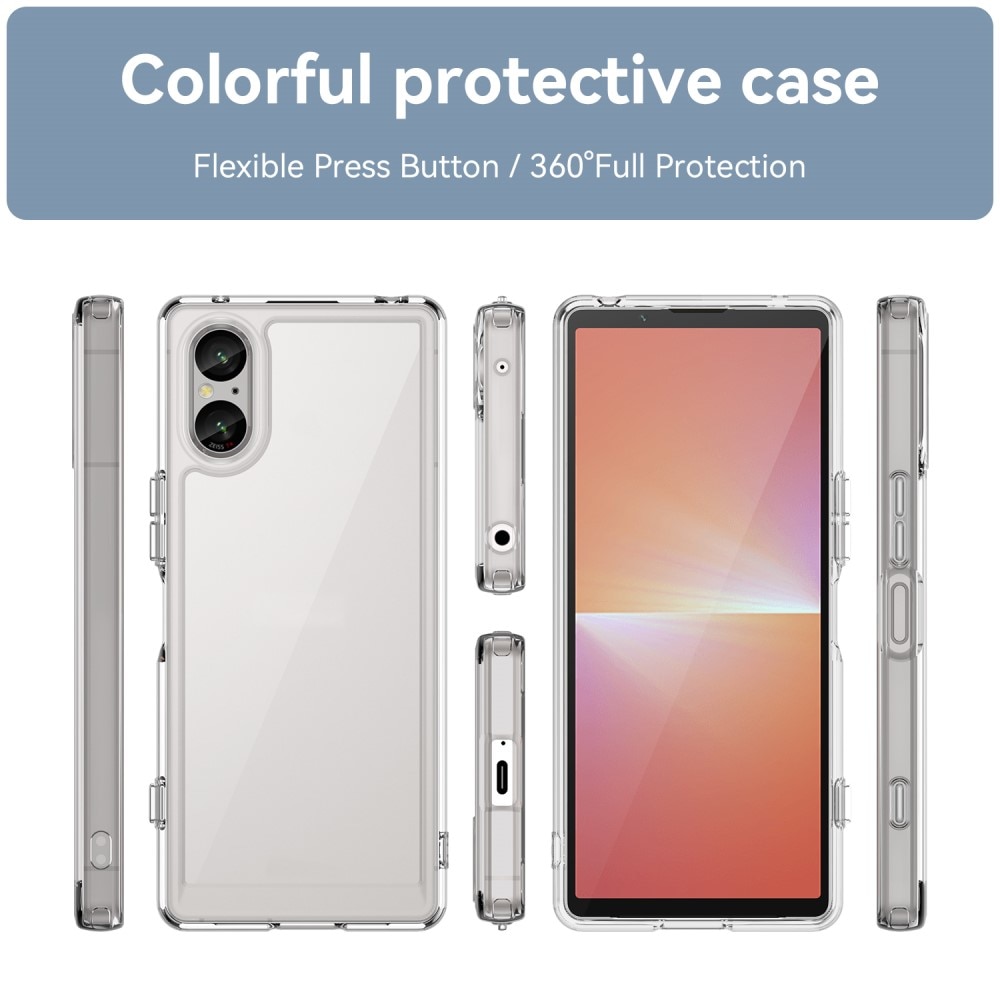 Funda Híbrida Crystal Hybrid Sony Xperia 5 V transparente