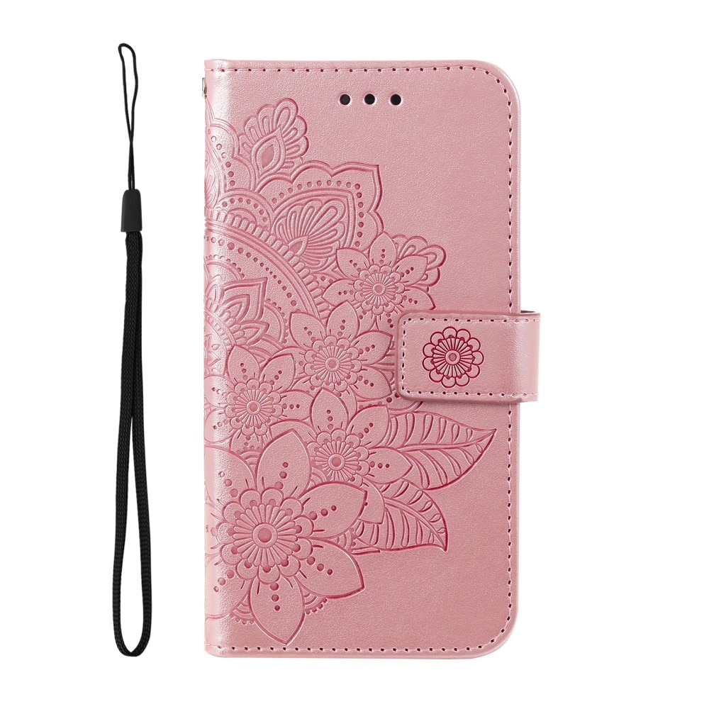 Funda de Cuero Mandala Xiaomi 13T Pro rosado - Comprar online