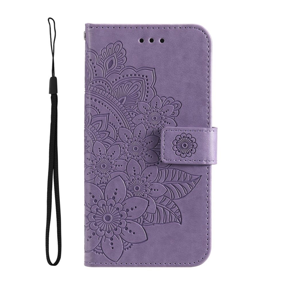 Funda de Cuero Mandala Xiaomi 13T violeta