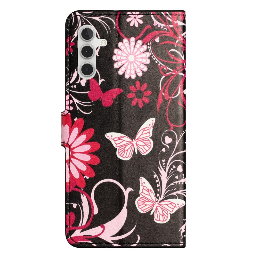 Cartera Samsung Galaxy A15 Mariposa negra