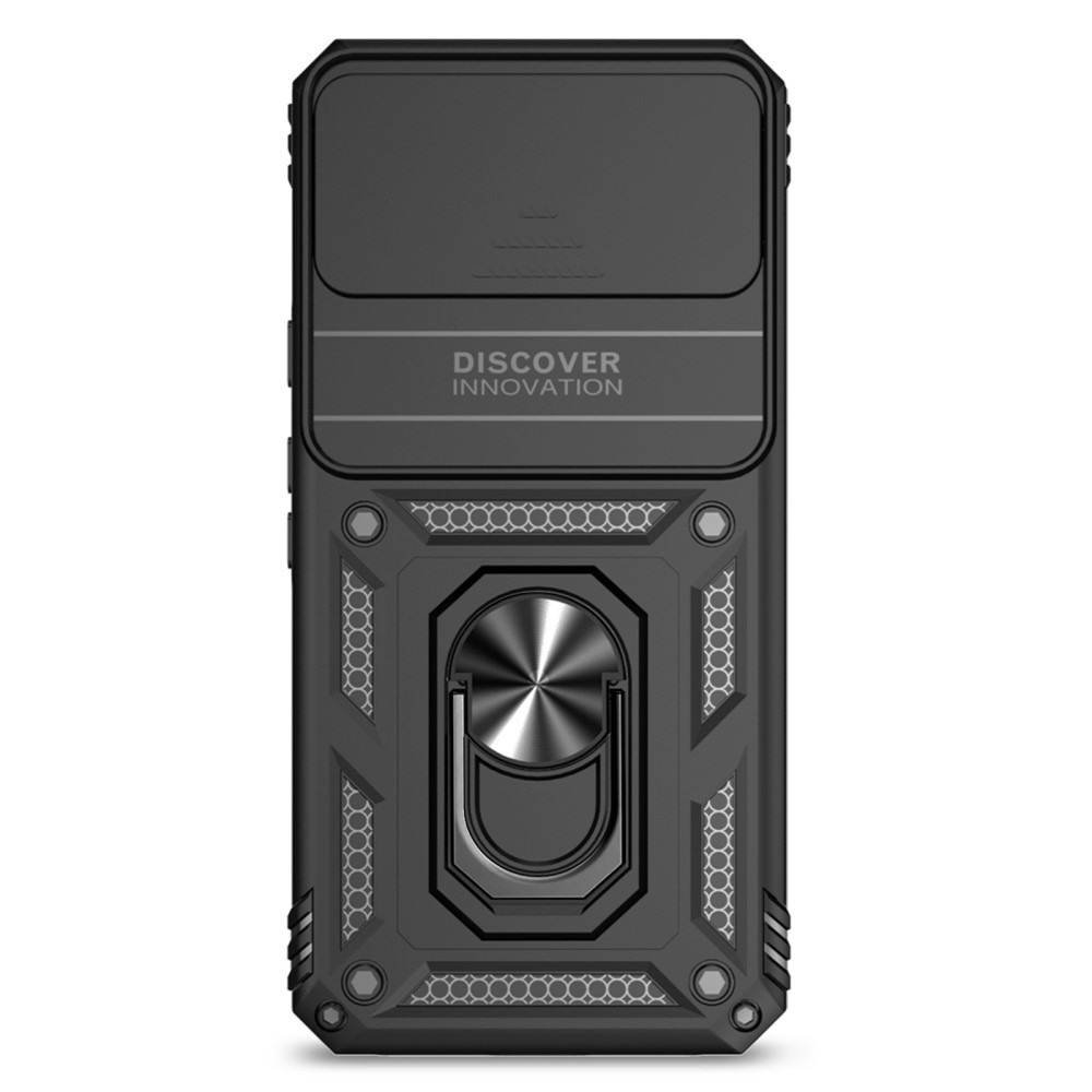 Funda híbrida Ring y Protector Cámara Google Pixel 8 Negro