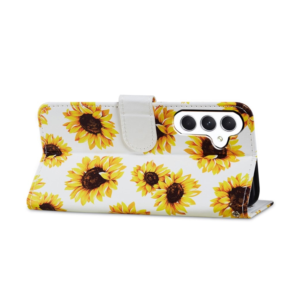 Funda cartera Samsung Galaxy A15 girasol