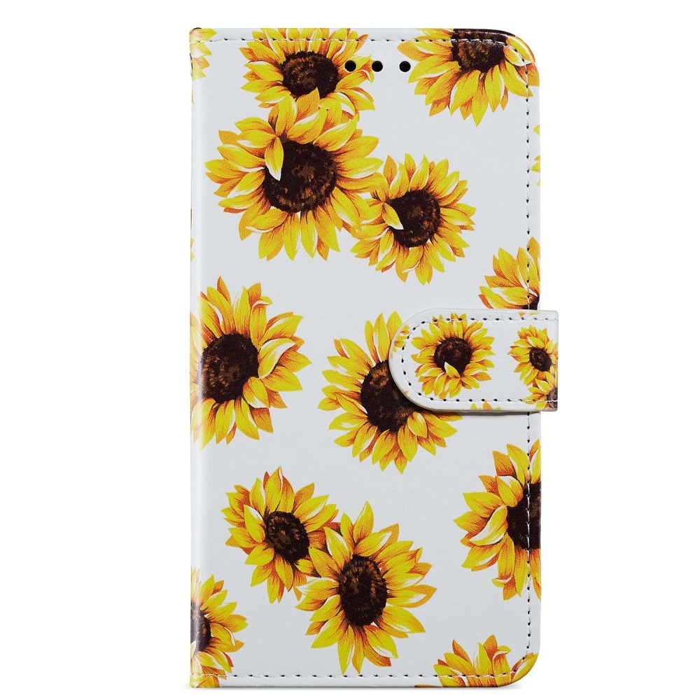 Funda cartera Samsung Galaxy A15 girasol