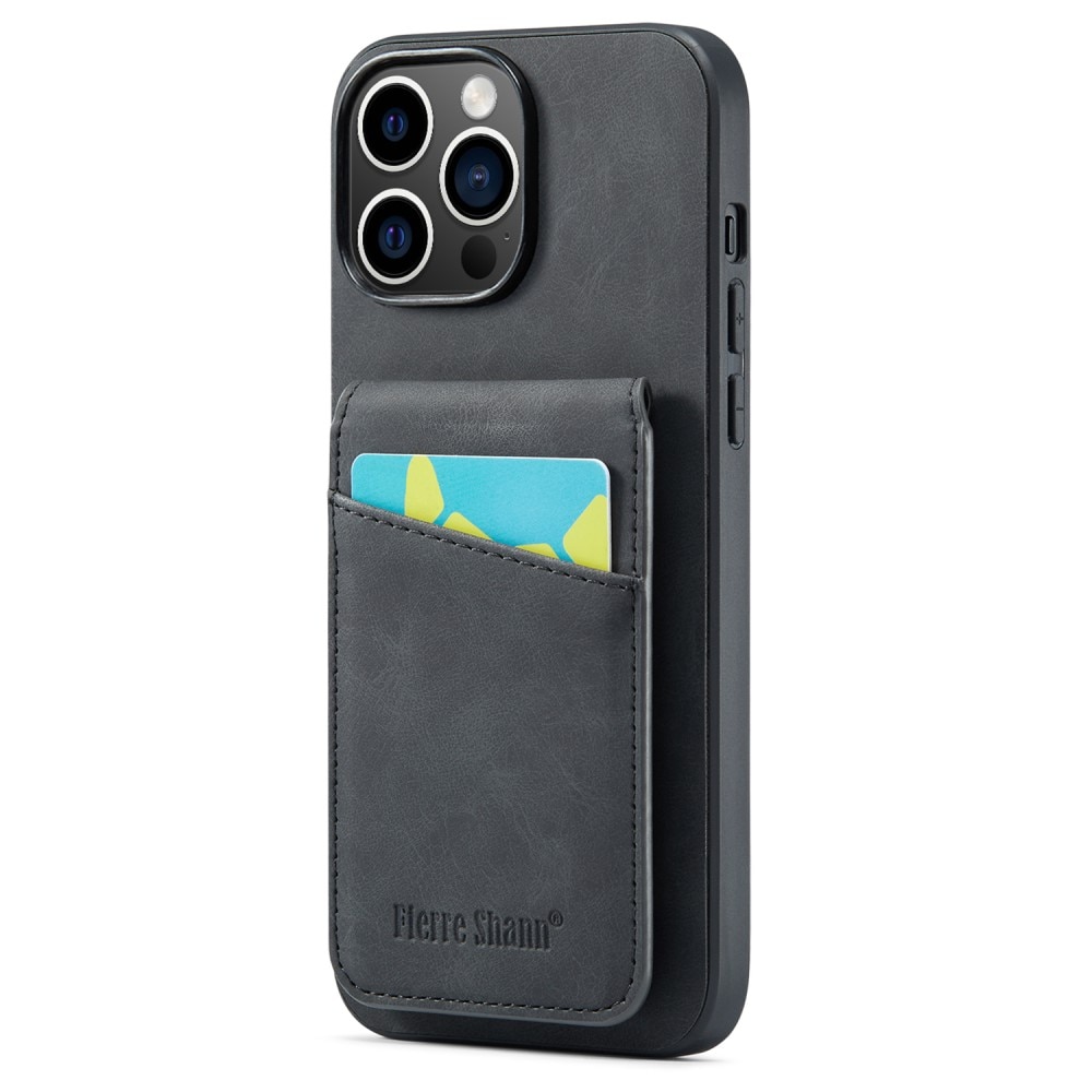 Funda Multi-Slot anti-RFID iPhone 15 Pro negro