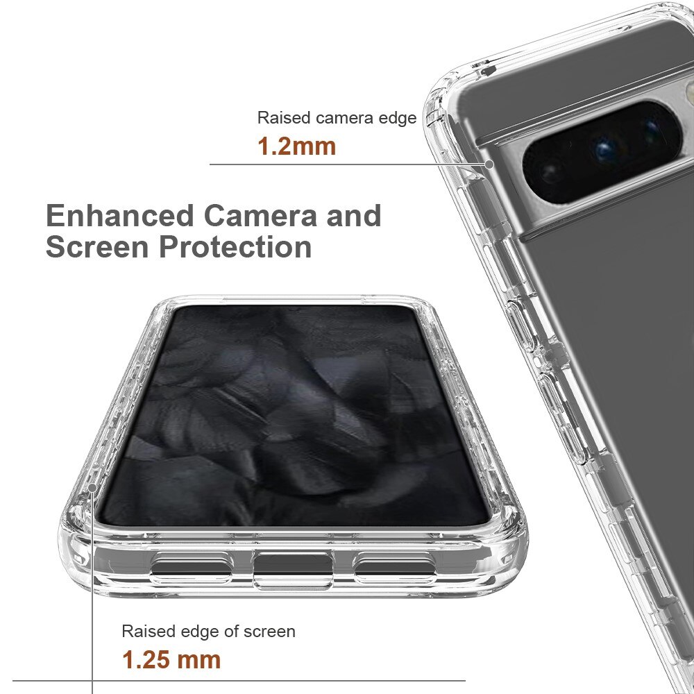 Funda Full Protection Google Pixel 8 Pro Transparente