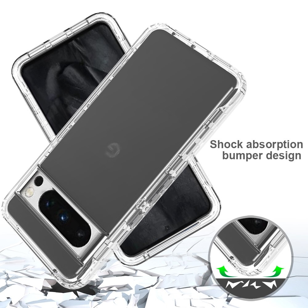 Funda Full Protection Google Pixel 8 Pro transparente