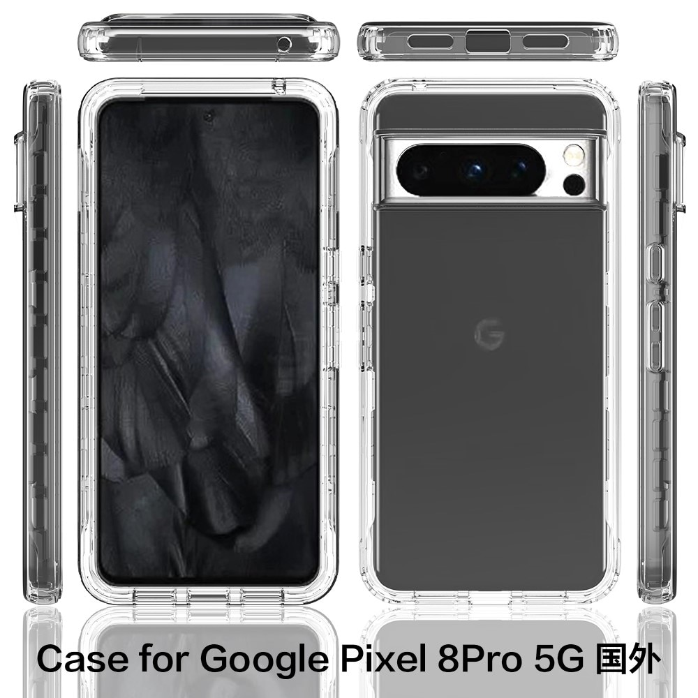 Funda Full Protection Google Pixel 8 Pro transparente