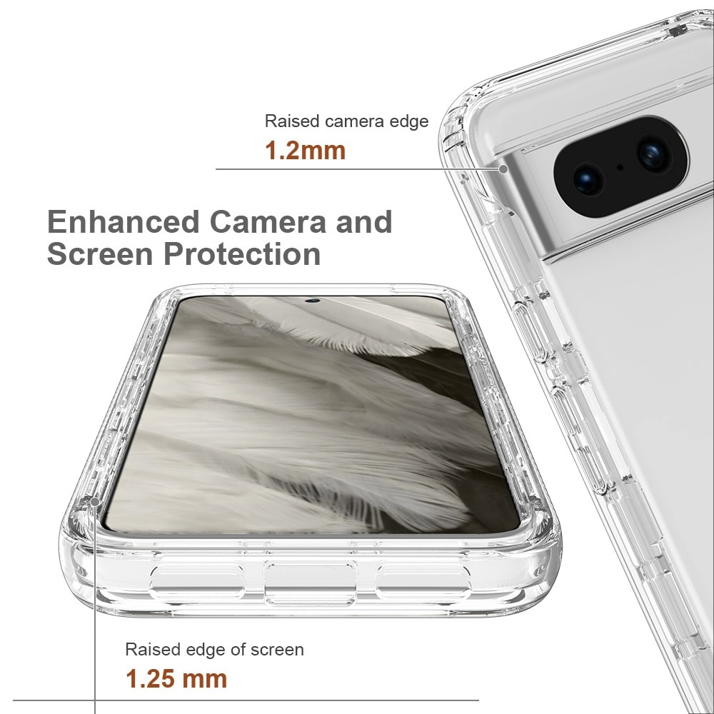 Funda Full Protection Google Pixel 8 Transparente