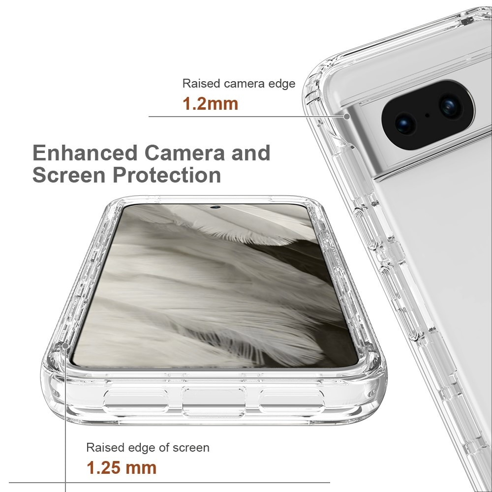 Funda Full Protection Google Pixel 8 transparente