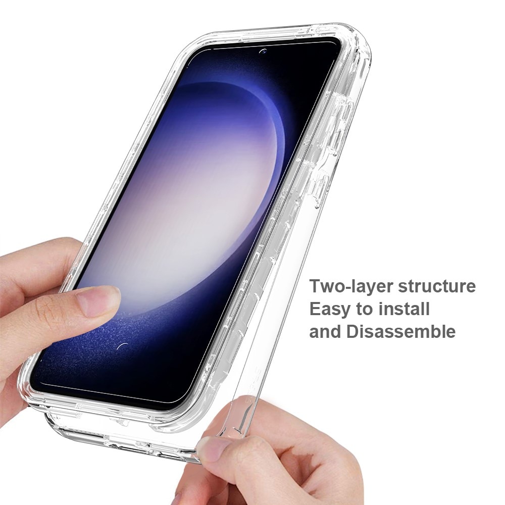 Funda Full Protection Samsung Galaxy S23 FE Transparente