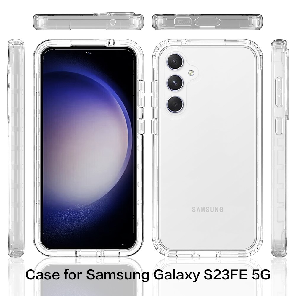 Funda Full Protection Samsung Galaxy S23 FE transparente