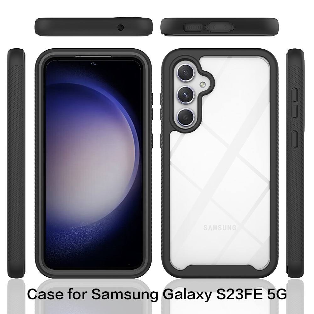 Funda Full Protection Samsung Galaxy S23 FE negro