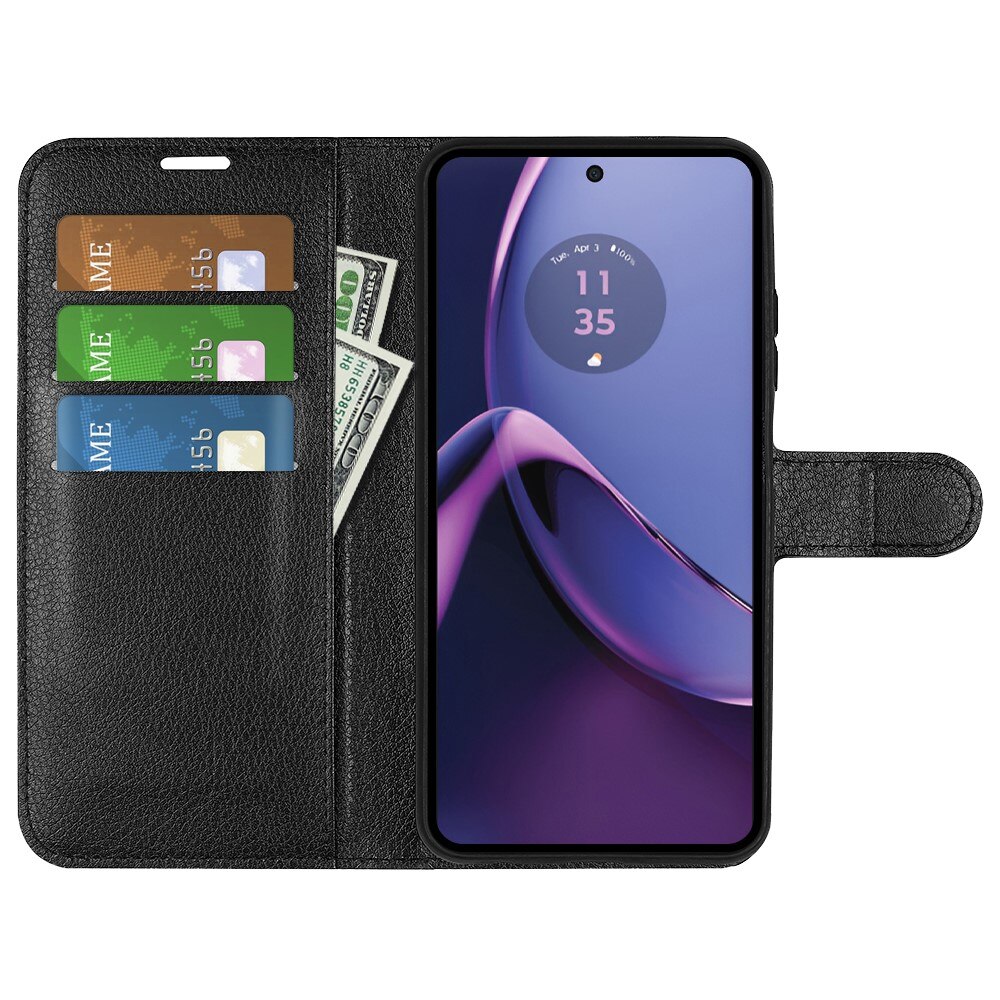 Funda cartera Motorola Moto G84 Negro
