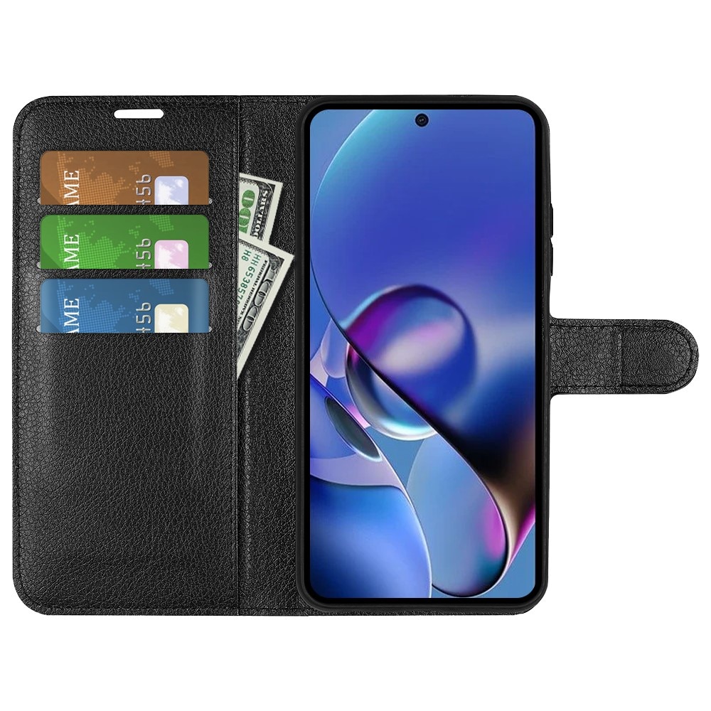 Funda cartera Motorola Moto G54 Negro