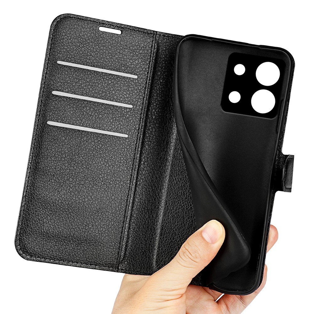 Funda cartera Xiaomi Redmi Note 13 negro