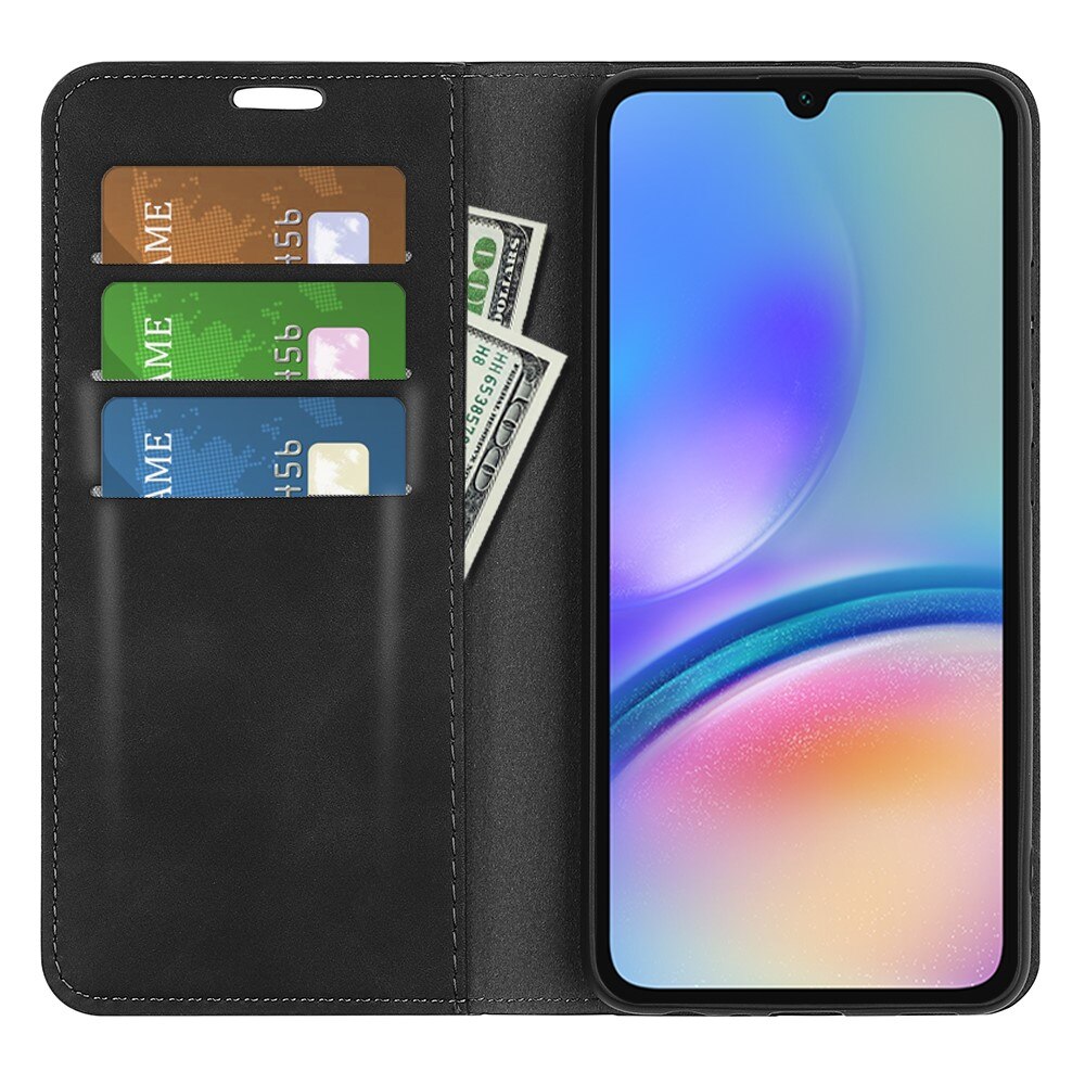 Funda delgada cartera Samsung Galaxy A05s Negro