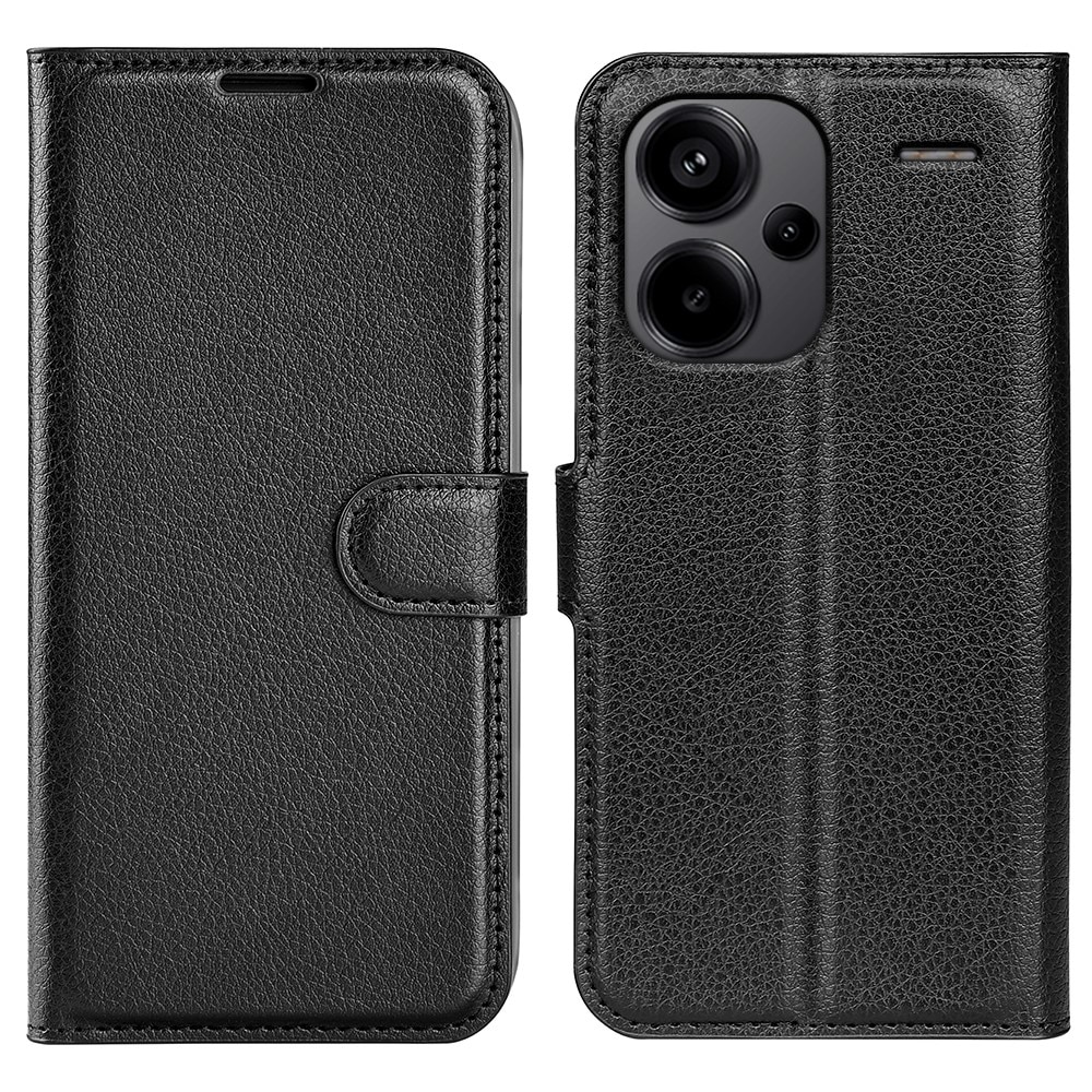 Funda cartera Xiaomi Redmi Note 13 Pro Plus Negro