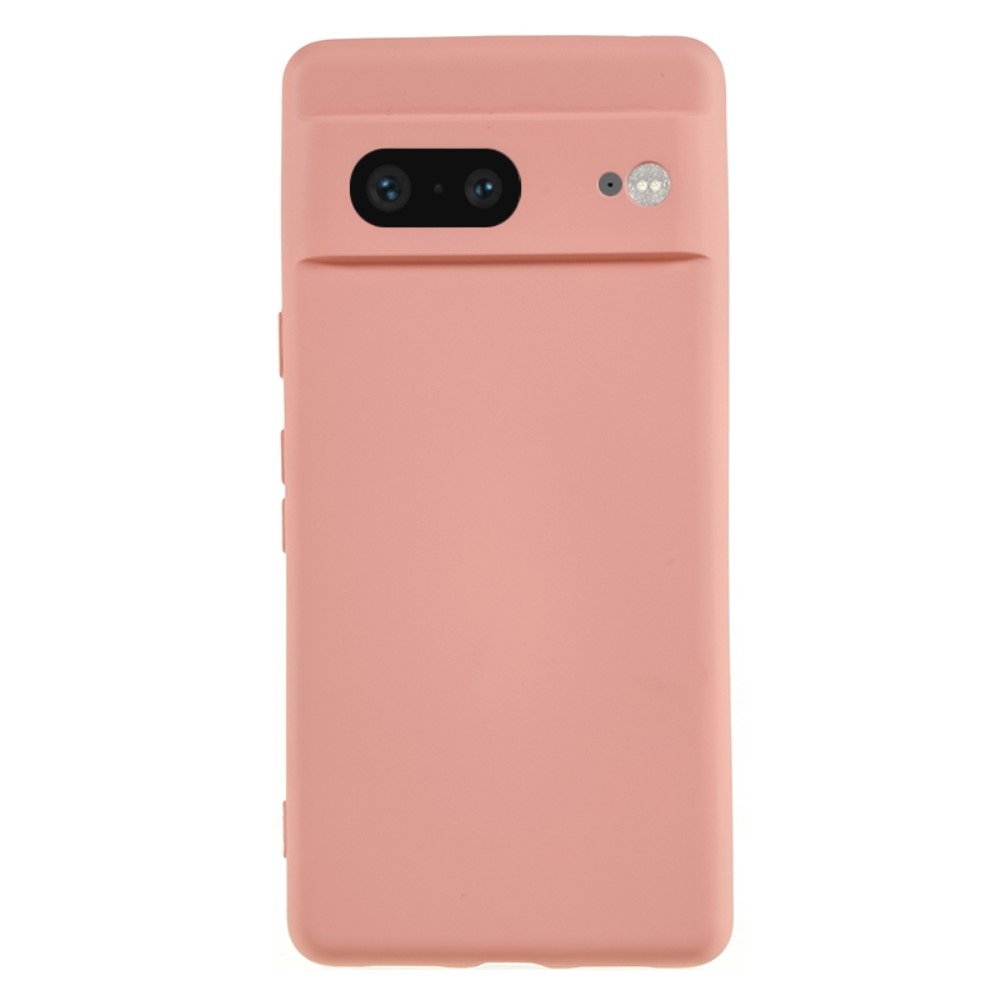 Funda TPU resistente a los golpes Google Pixel 8a rosado