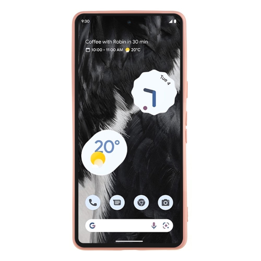 Funda TPU resistente a los golpes Google Pixel 8 rosado