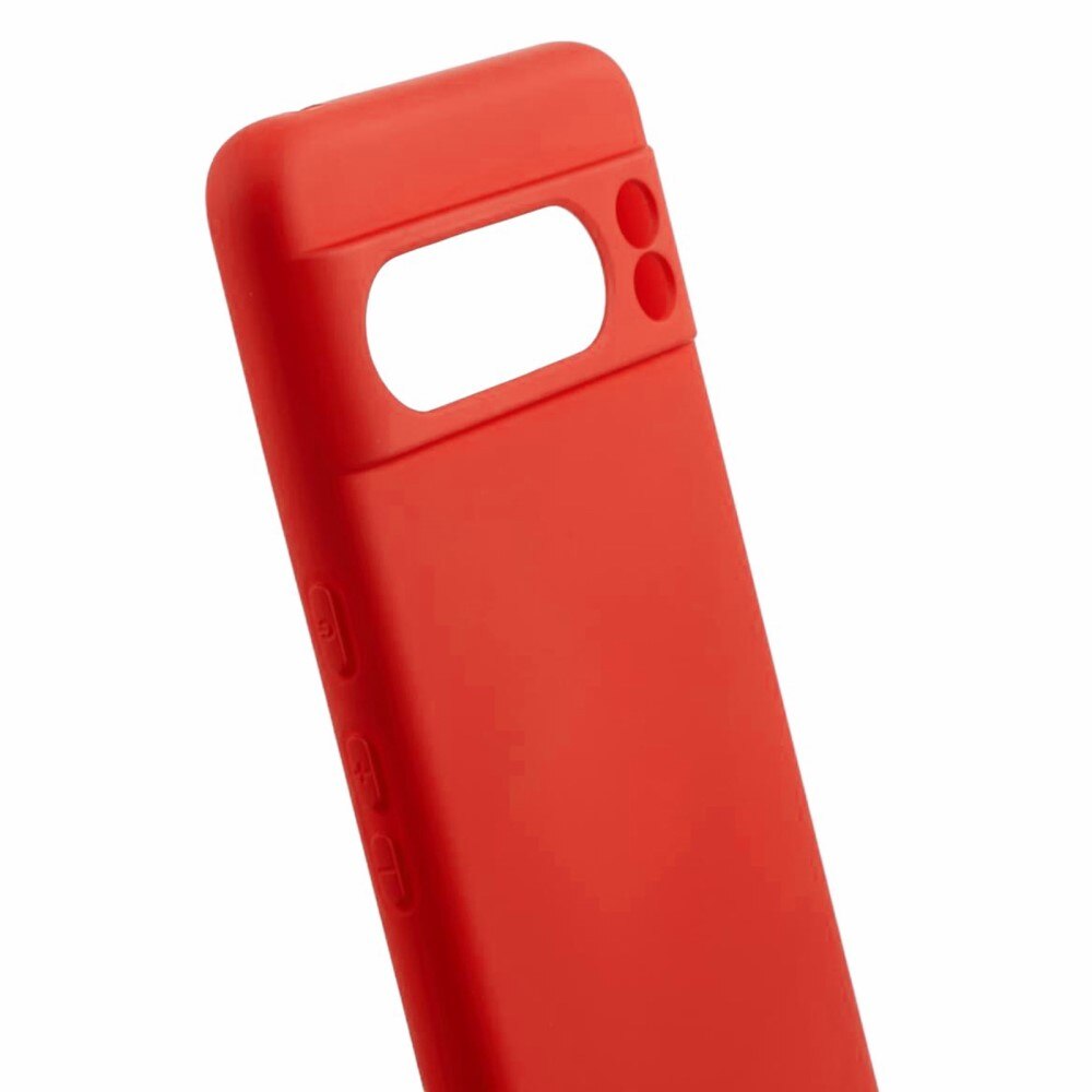 Funda TPU resistente a los golpes Google Pixel 8 Pro Rojo