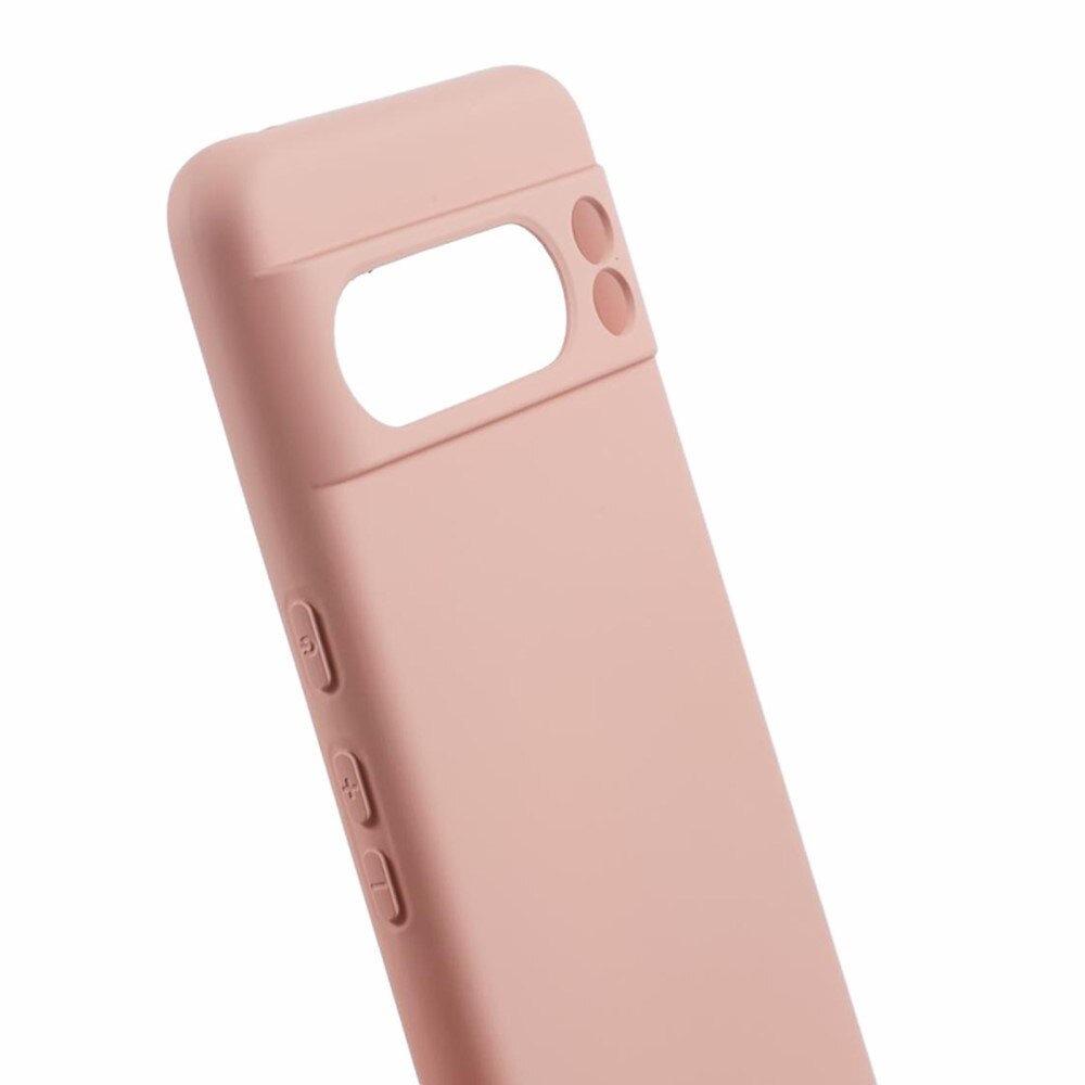 Funda TPU resistente a los golpes Google Pixel 8 Pro rosado