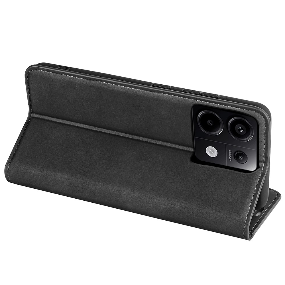 Funda delgada cartera Xiaomi Redmi Note 13 Pro negro