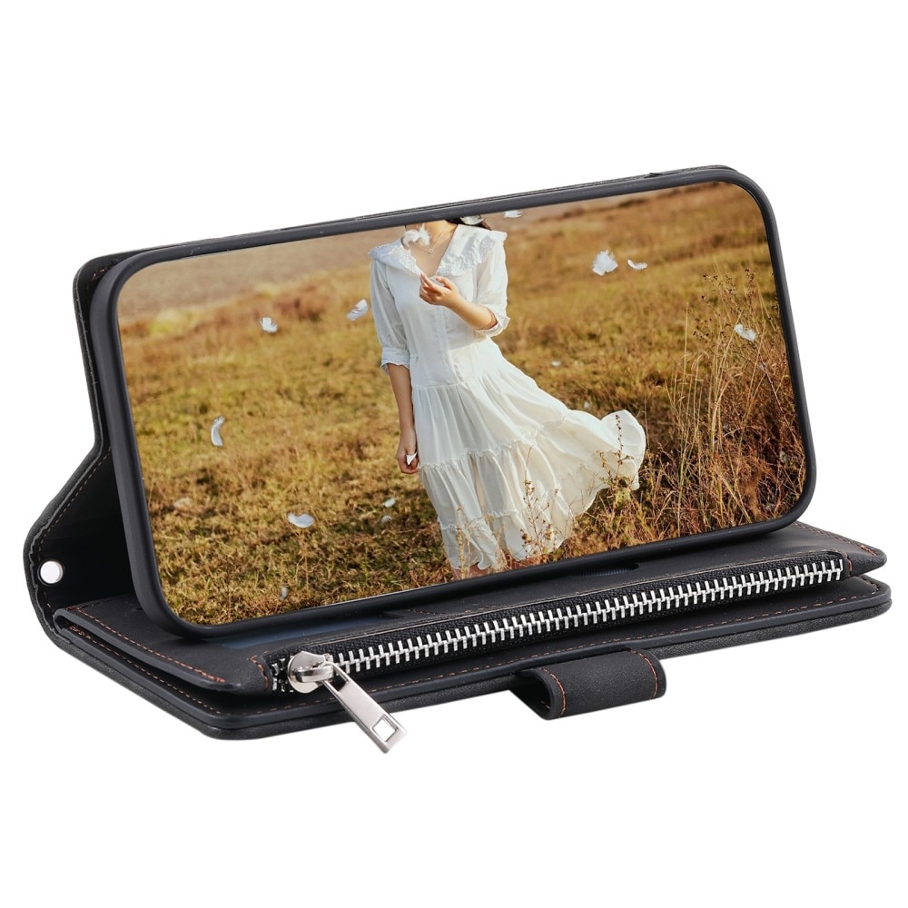 Funda acolchada tipo billetera Samsung Galaxy S24 Negro