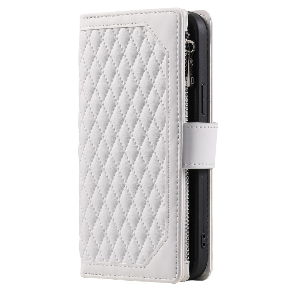 Funda acolchada tipo billetera Samsung Galaxy S24 blanco