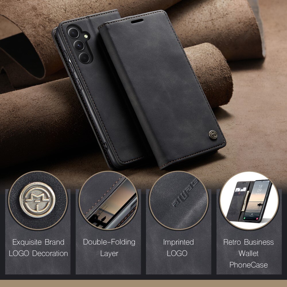 Funda delgada con solapa Samsung Galaxy S23 FE Negro