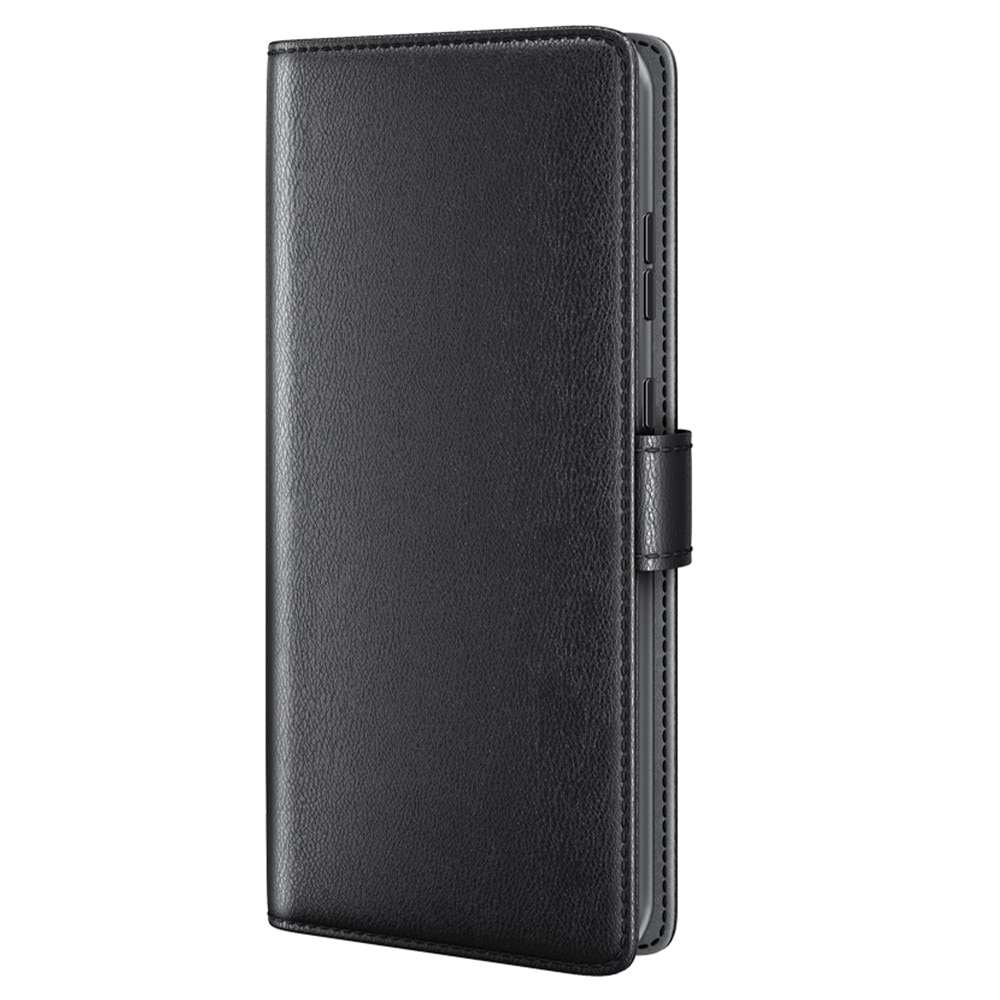 Funda de cuero genuino Samsung Galaxy S23 FE, Negro