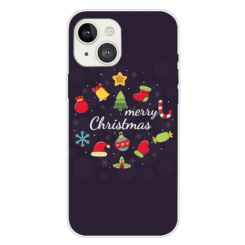 Funda TPU con Diseño Navideño iPhone 15 - Merry Christmas