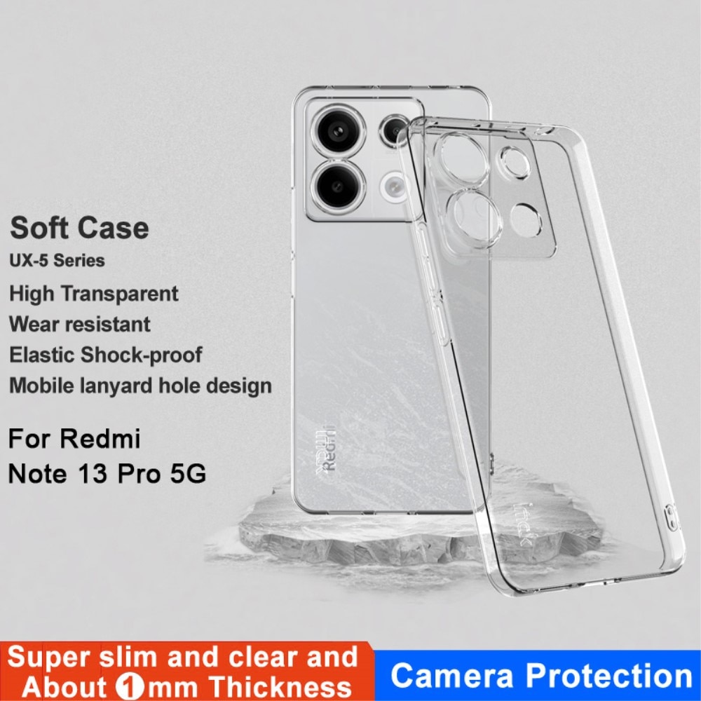 Funda TPU Case Xiaomi Redmi Note 13 Pro Transparente