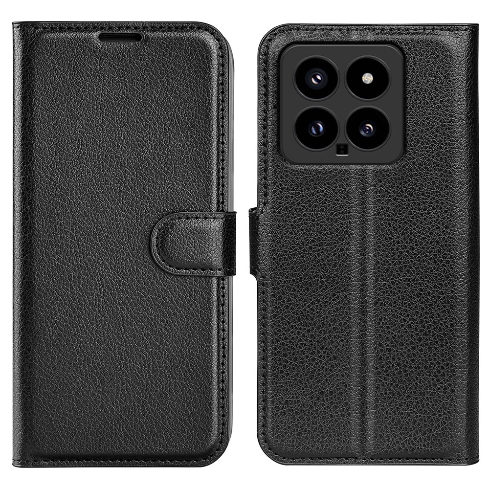 Funda cartera Xiaomi 14 negro