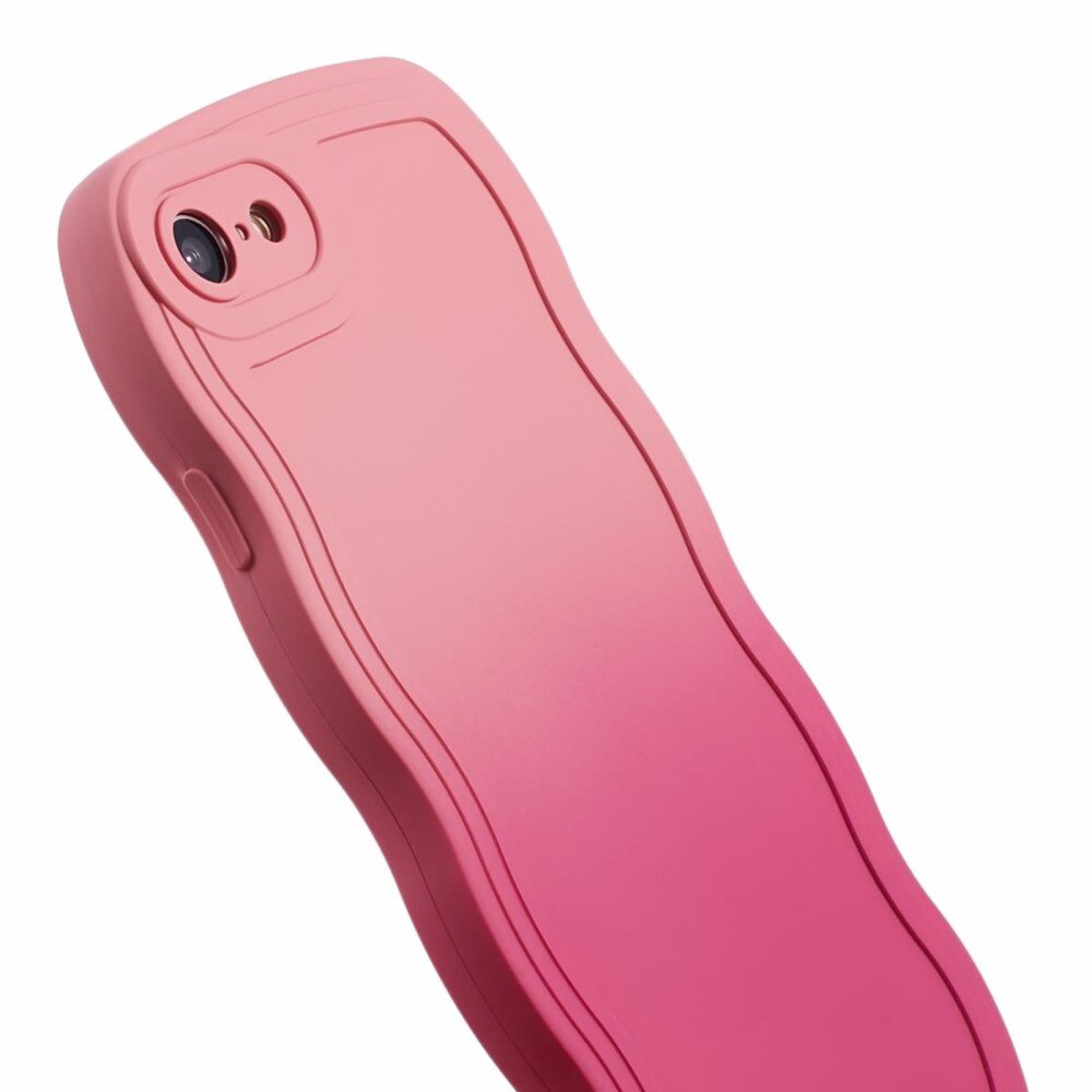 Funda Wavy Edge iPhone 8 ombre rosa