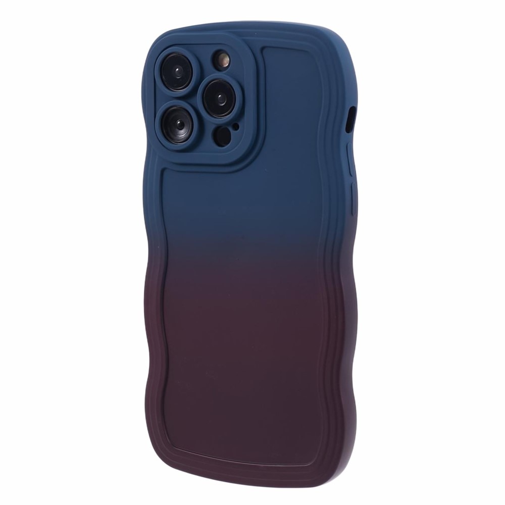 Funda Wavy Edge iPhone 13 Pro Max ombre azul/morado