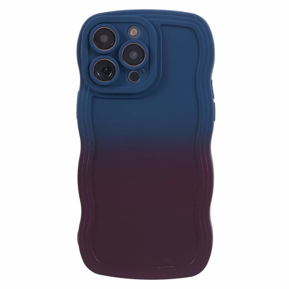 Funda Wavy Edge iPhone 13 Pro Max ombre azul/morado