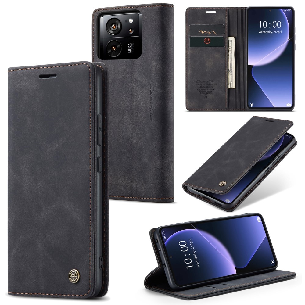 Funda delgada con solapa Xiaomi 13T Negro