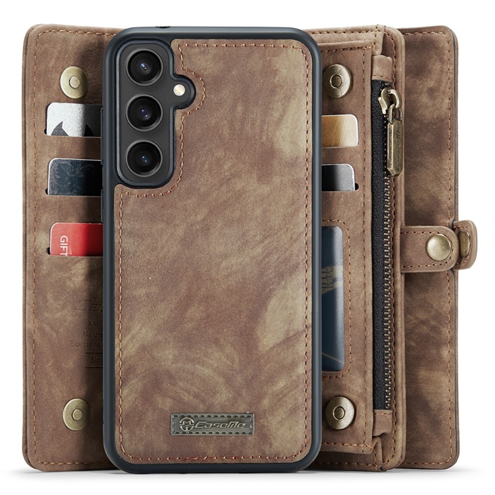 Cartera Multi-Slot Samsung Galaxy S23 FE Marrón