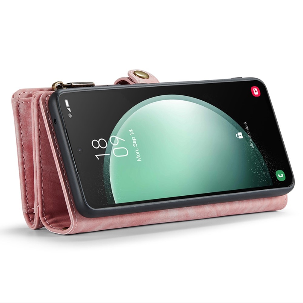 Cartera Multi-Slot Samsung Galaxy S23 FE rosado