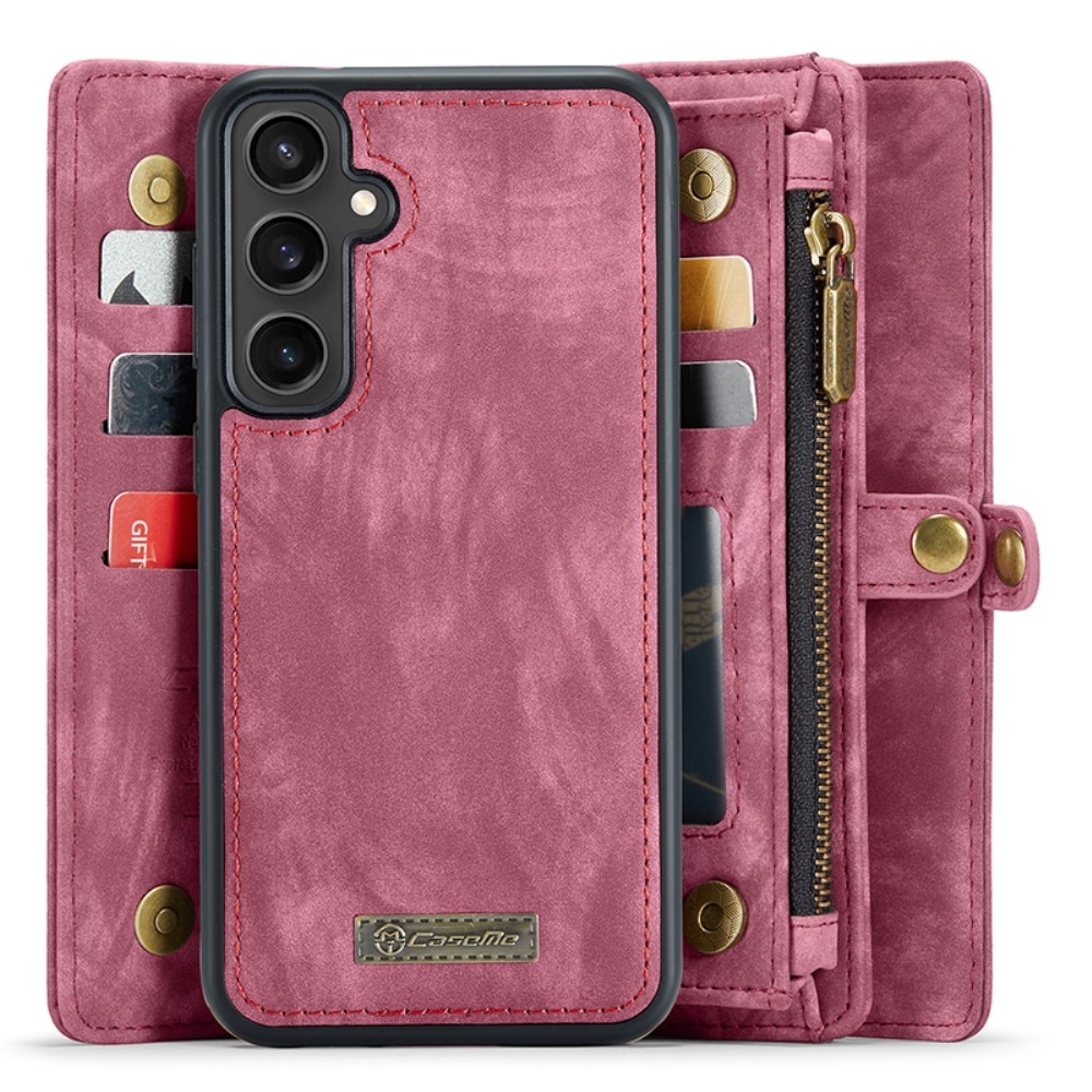 Cartera Multi-Slot Samsung Galaxy S23 FE Rojo