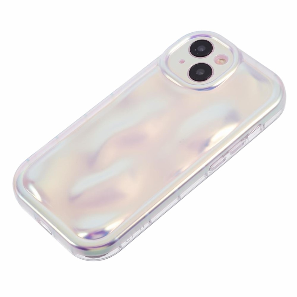 Funda TPU Wavy iPhone 14 madreperla