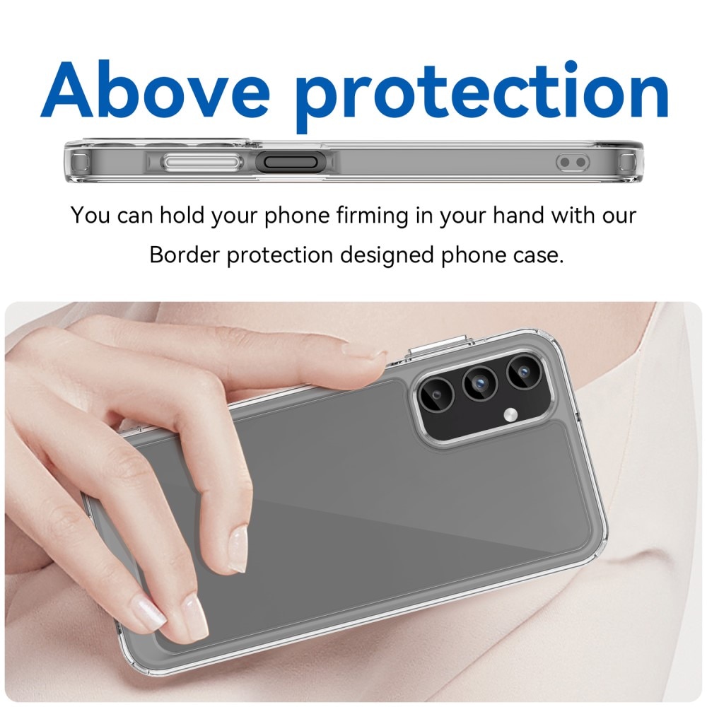 Funda Híbrida Crystal Hybrid Samsung Galaxy A15 transparente