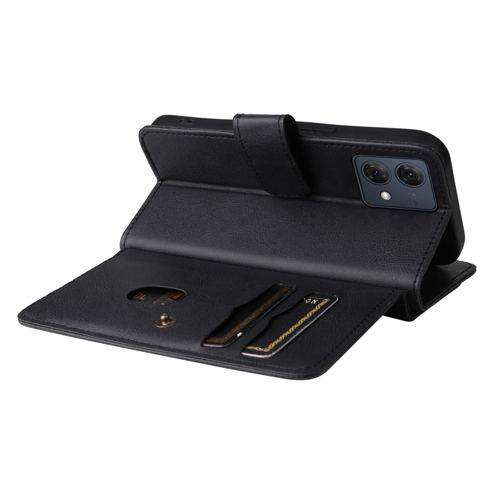 Funda cartera Multi-slot Motorola Moto G84, negro