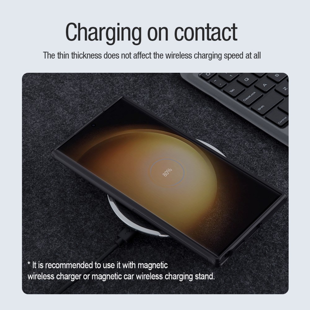 Frosted Shield MagSafe Samsung Galaxy S24 Ultra Negro